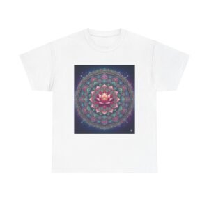 Lotus Mandala Tee — Vibrant Spiritual Yoga T-Shirt