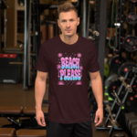 BEACH PLEASE - Summer Tee (Black) alternate product view